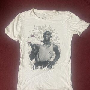 White Vintage Jordan T-Shirt